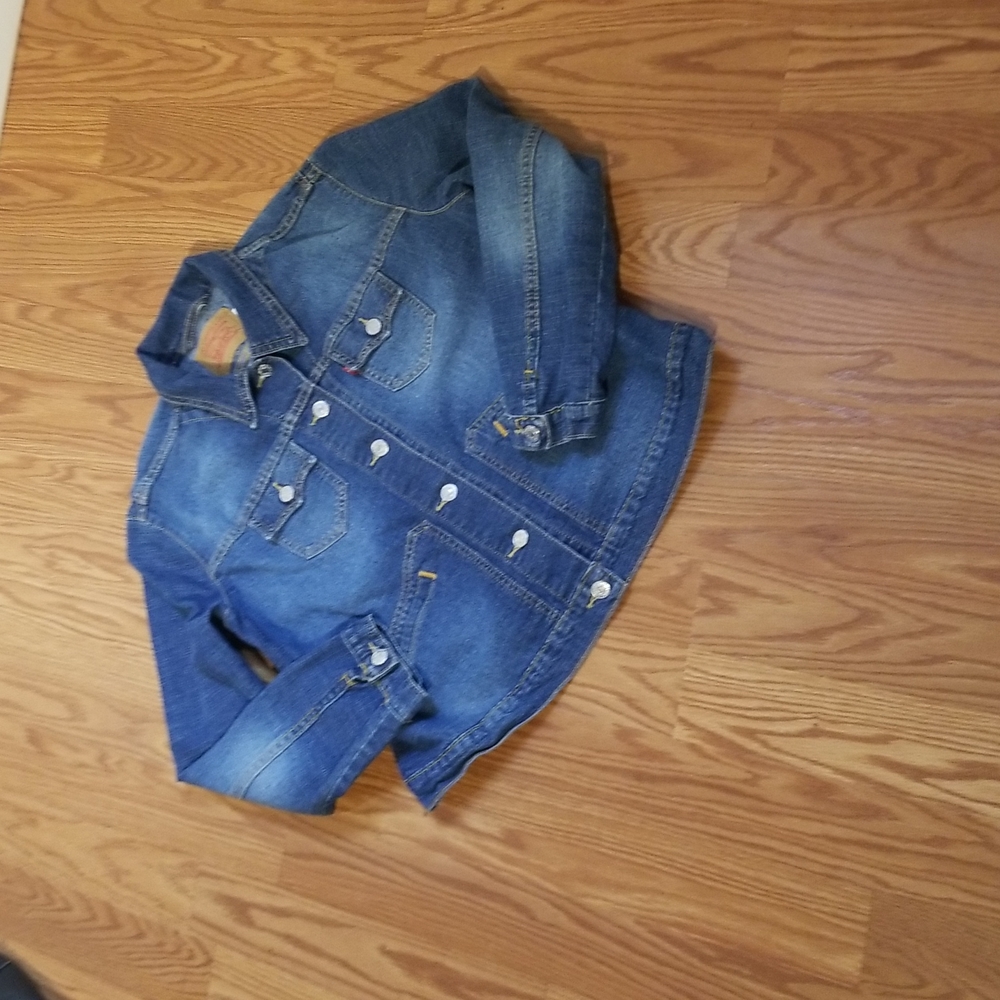 Levi's‎ jean jacket jr xl